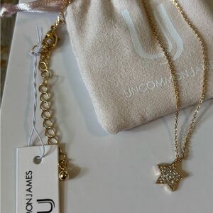 Uncommon James Gold Star Pendant Necklace